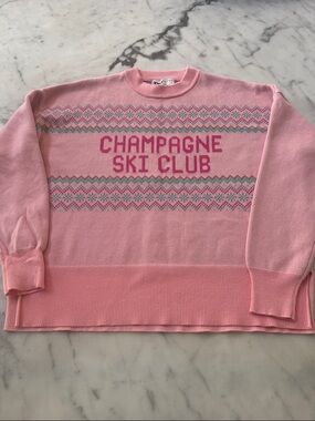 Beach Riot for Anthropologie 'Champagne Ski Club' Sweater